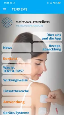 TENS-EMS android App screenshot 1